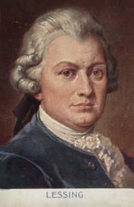 Ritratto di Gotthold Ephraim Lessing da German School