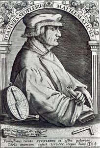 Ritratto di Johannes Stoffler da German School