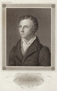 Ritratto di Ludwig Uhland da German School