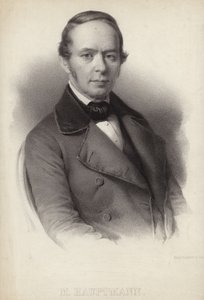 Ritratto di Moritz Hauptmann da German School