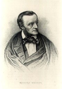 Ritratto di Richard Wagner (1813-83) compositore tedesco da German School