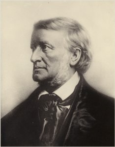 Ritratto di Richard Wagner da German School