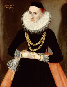 Ritratto di una giovane donna, 1608 da German School