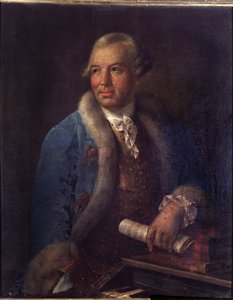 Ritratto del compositore tedesco Christoph Willibald Gluck da German School