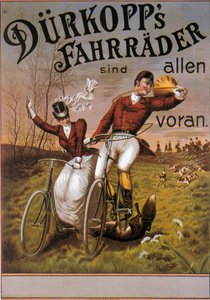 Poster pubblicitario per biciclette 