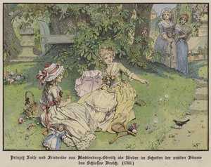 Principesse Louise e Frederike di Mecklenburg-Strelitz all
