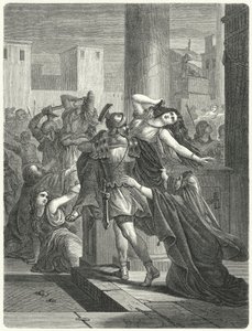 Ratto delle Sabine (incisione) da German School