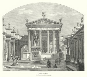 Tempio romano di Pallade da German School