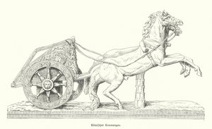 Carro da corsa romano (incisione)
