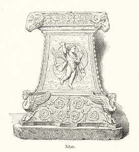 Altare religioso romano da German School