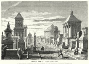 Tombe romane lungo la Via Appia al terzo miglio da German School