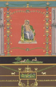 Affresco romano da Pompei da German School