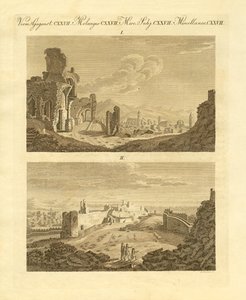 Rovine della vecchia città di Sagunto in Spagna da German School