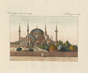Cattedrale di Santa Sofia a Costantinopoli da German School