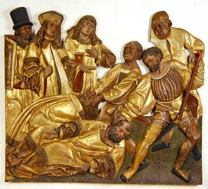 I santi Sisinnio e Alessandro sono condotti al rogo