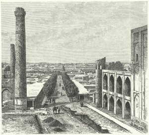 Samarcanda (incisione) da German School