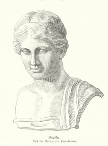 Saffo, poetessa greca antica da German School