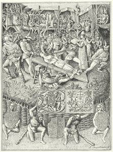 Scena da un mistero medievale da German School