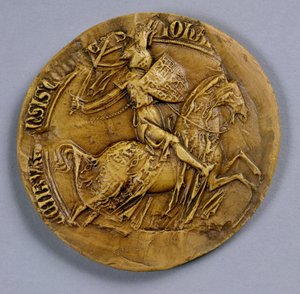 Sigillo di Giovanni I di Lussemburgo, Re di Boemia da German School