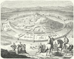 Assedio di Numanzia da parte dei Romani da German School