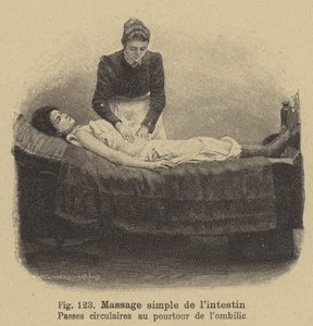 Massaggio intestinale semplice