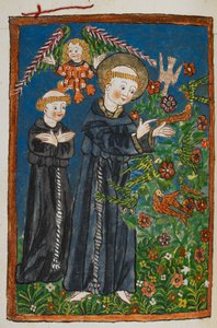 San Francesco che predica agli uccelli da German School