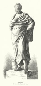 Statua di Sofocle, drammaturgo dell