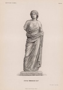 Statua del periodo romano da Olimpia, Grecia da German School