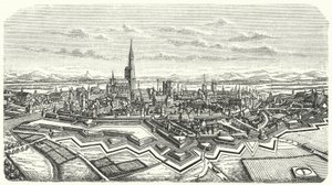Strasburgo nel XVII secolo da German School