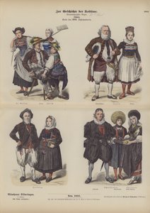 Costume svizzero, fine XVIII secolo da German School
