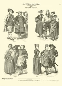 Costumi svizzeri, fine XVIII secolo da German School