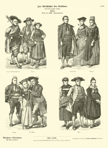 Costumi svizzeri, fine XVIII secolo da German School