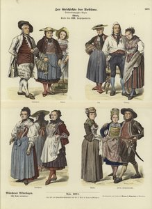 Costumi svizzeri, fine XVIII secolo da German School