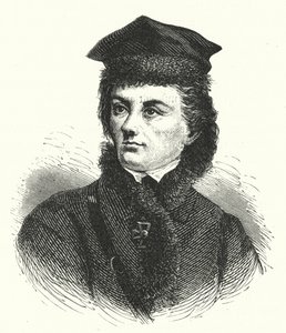 Tadeusz Kościuszko, generale polacco-lituano che guidò una rivolta contro il dominio russo e prussiano (incisione) da German School