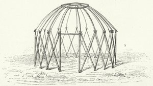 Struttura della tenda tartara da German School