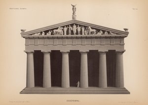Tempio di Zeus, Olimpia, Grecia da German School