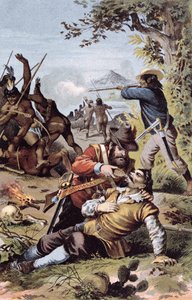 Le avventure di Robinson Crusoe, fine XIX secolo da German School