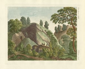 Le colonne di basalto al Kitzhammer di Meissner