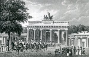 La Porta di Brandeburgo, Berlino