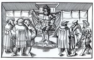 La corte di un barone, da un