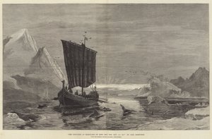 La Scoperta della Groenlandia da parte del Re Erik il Rosso, AD 983 da German School