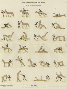 Il cavaliere e il suo cavallo da German School
