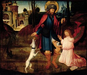La guarigione di San Rocco da German School