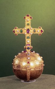 Globo imperiale degli imperatori del Sacro Romano Impero, Germania occidentale, fine XII secolo