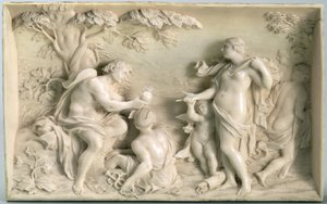 Il giudizio di Paride, fine XVII secolo da German School