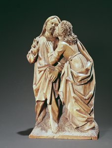 Il bacio di Giuda, inizio XVI secolo (legno di quercia) da German School