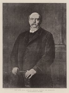 Il defunto Otto Edward Leopold Principe von Bismarck (litografia) da German School