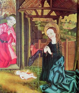 La Natività, c.1470 da German School
