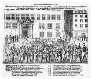 La pace di Norimberga, 25 settembre 1649 da German School