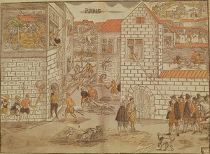 Il massacro della notte di San Bartolomeo da German School
